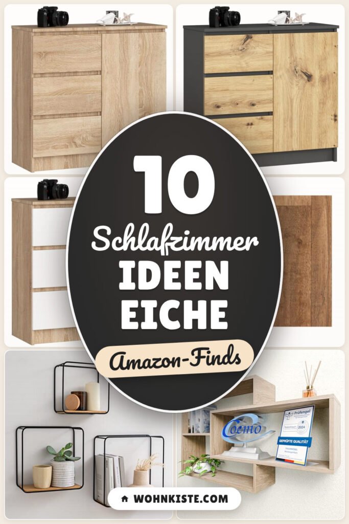 Schlafzimmer Ideen Eiche: 10 Amazon-Finds, die sofort Freude machen