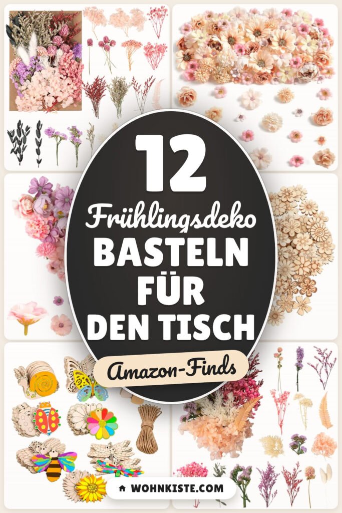 Frühlingsdeko basteln für den Tisch: 12 Amazon-Finds