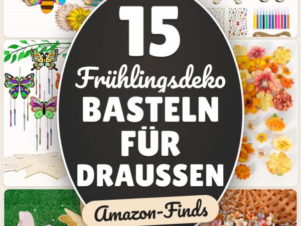 Frühlingsdeko basteln für draußen: 15 Amazon-Finds