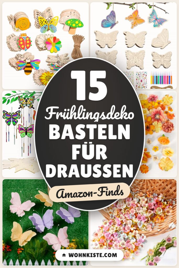 Frühlingsdeko basteln für draußen: 15 Amazon-Finds