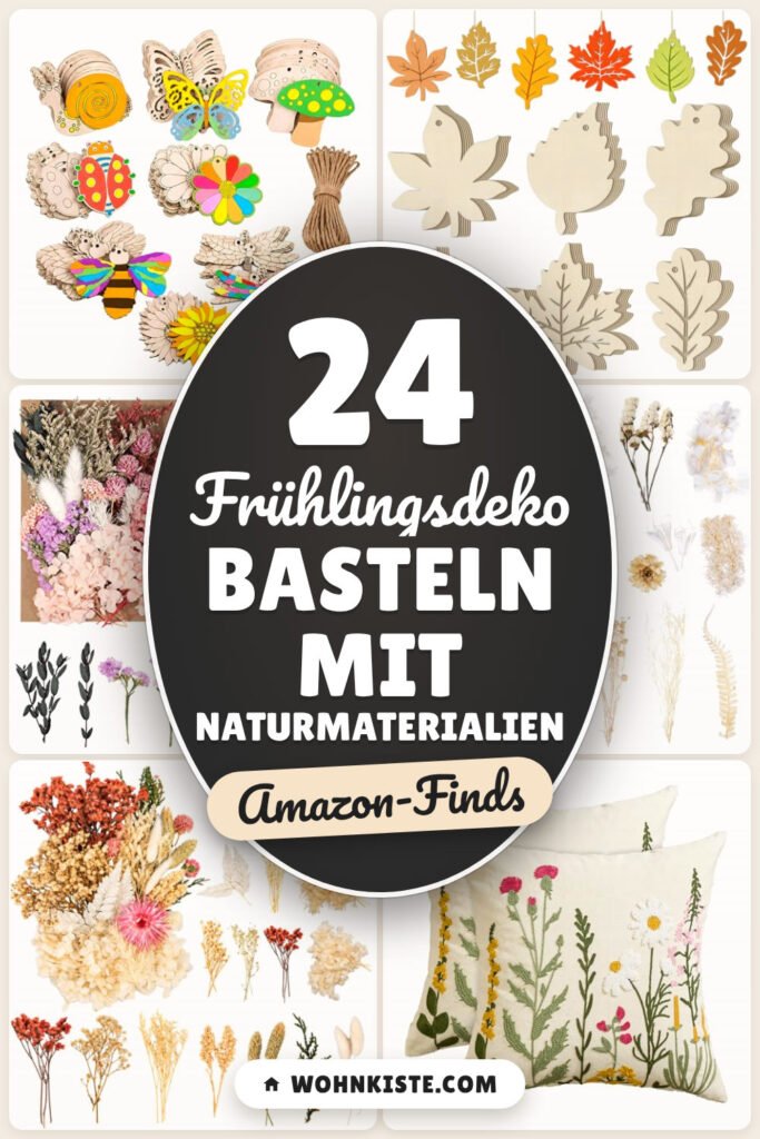 Frühlingsdeko basteln mit Naturmaterialien: 24 Amazon-Finds
