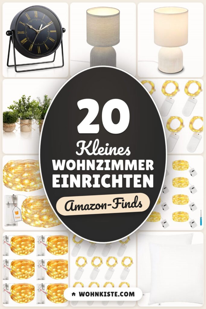 Kleines Wohnzimmer einrichten: 20 Amazon-Finds, die jeder braucht