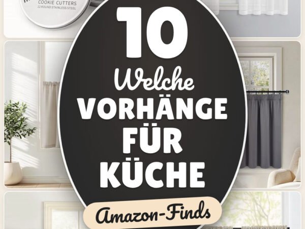 Welche Vorhänge für Küche: 10 Amazon-Finds, die sofort Freude machen
