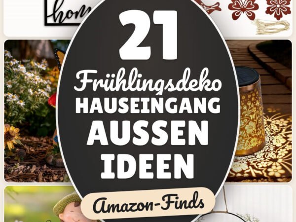 Frühlingsdeko Hauseingang außen Ideen: 21 Amazon-Finds