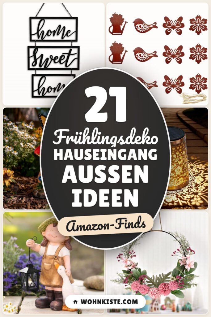Frühlingsdeko Hauseingang außen Ideen: 21 Amazon-Finds