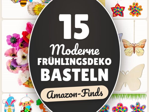Moderne Frühlingsdeko basteln: 15 Amazon-Finds