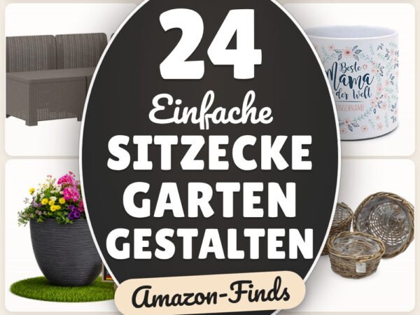 Einfache Sitzecke Garten gestalten: 24 Amazon-Finds, die du lieben wirst