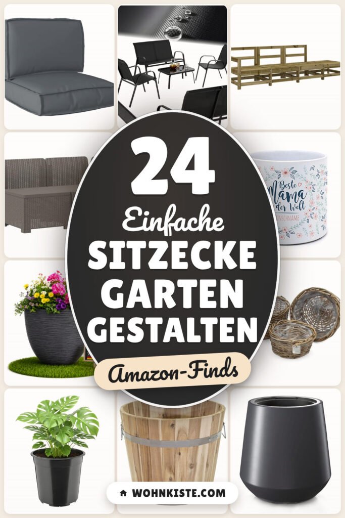 Einfache Sitzecke Garten gestalten: 24 Amazon-Finds, die du lieben wirst