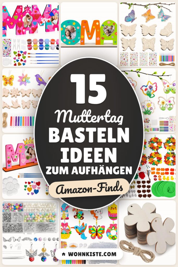 Muttertag basteln Ideen zum Aufhängen: 15 Amazon-Finds