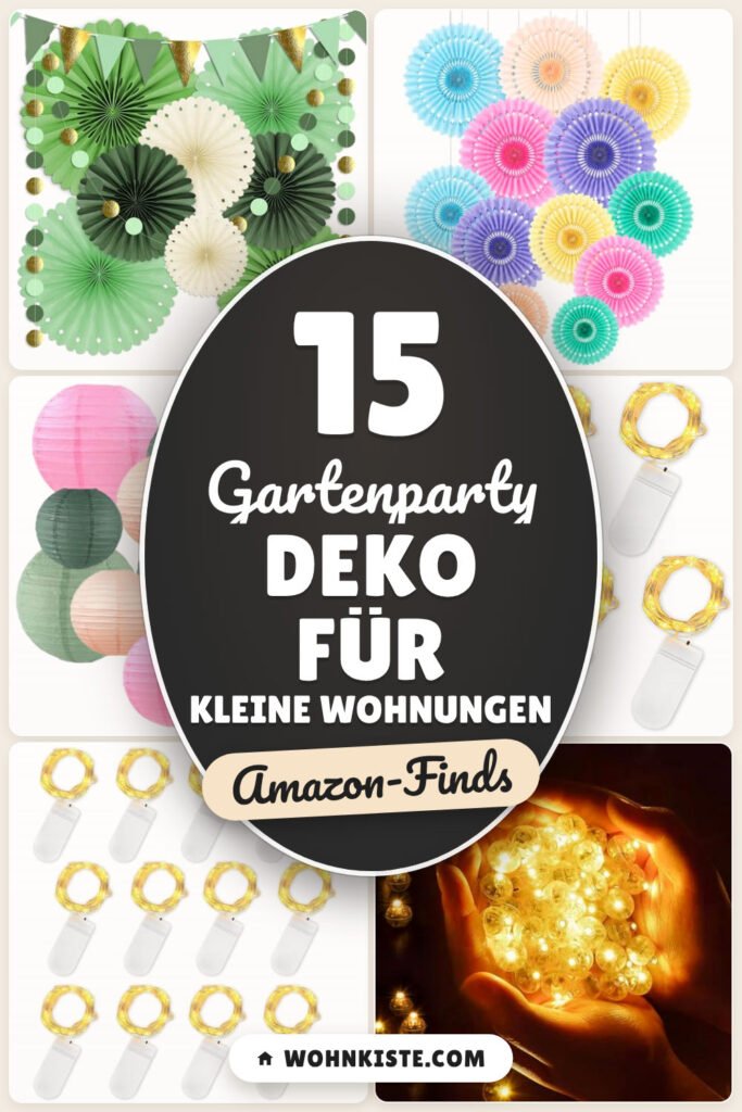 Gartenparty Deko für kleine Wohnungen: 15 Amazon-Finds, die jeder braucht