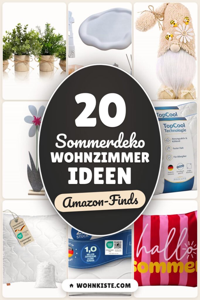 Sommerdeko Wohnzimmer Ideen: 20 Amazon-Finds, die sich wirklich lohnen