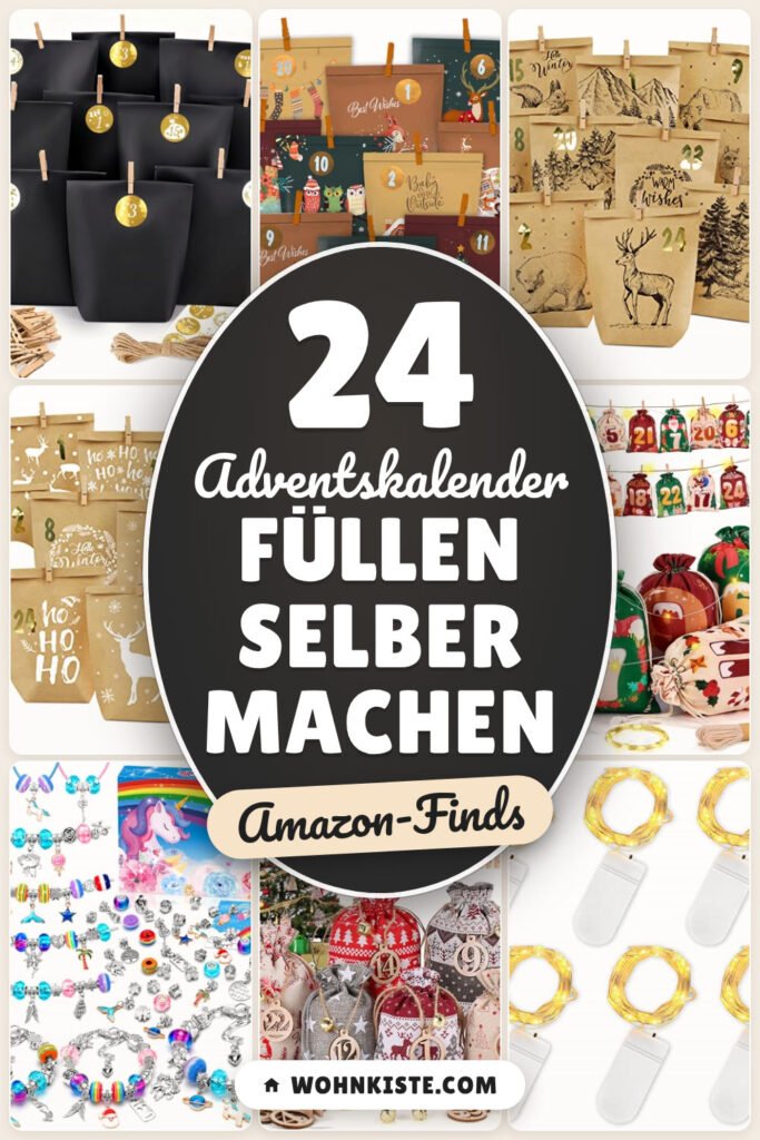 Adventskalender füllen selber machen: 24 Amazon-Finds