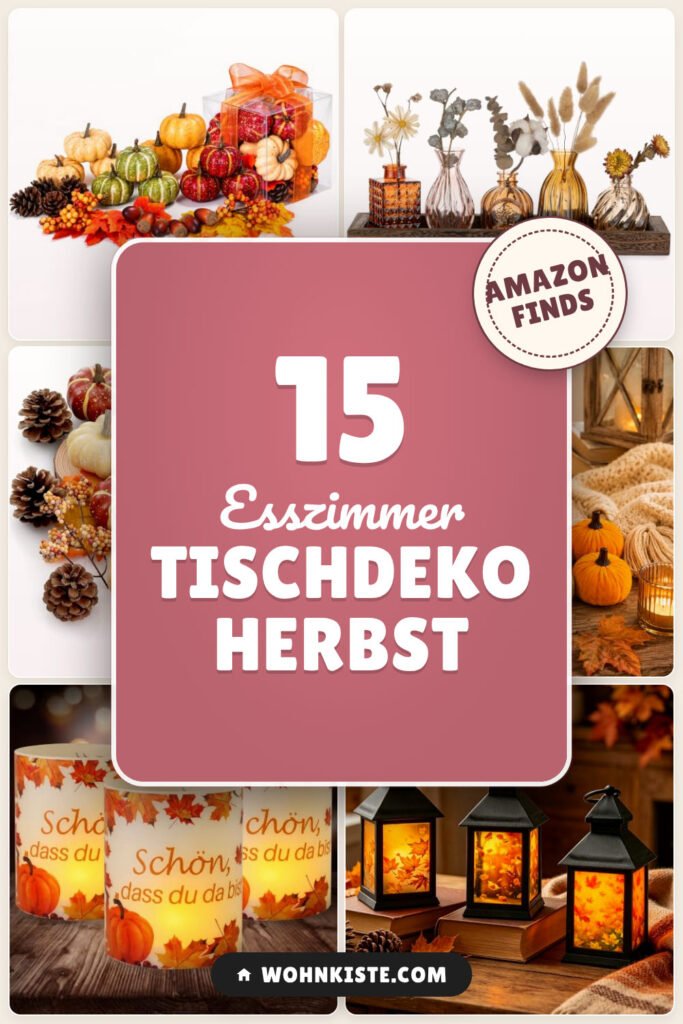 Esszimmer Tischdeko Herbst: 15 Amazon-Finds, die den Alltag leichter machen
