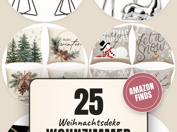 Weihnachtsdeko Wohnzimmer modern: 25 Amazon-Finds, die jeder braucht