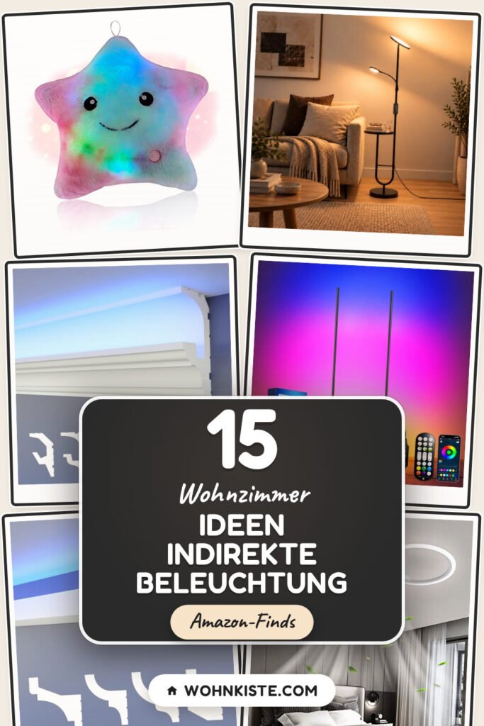Wohnzimmer Ideen Indirekte Beleuchtung: 15 Amazon-Finds