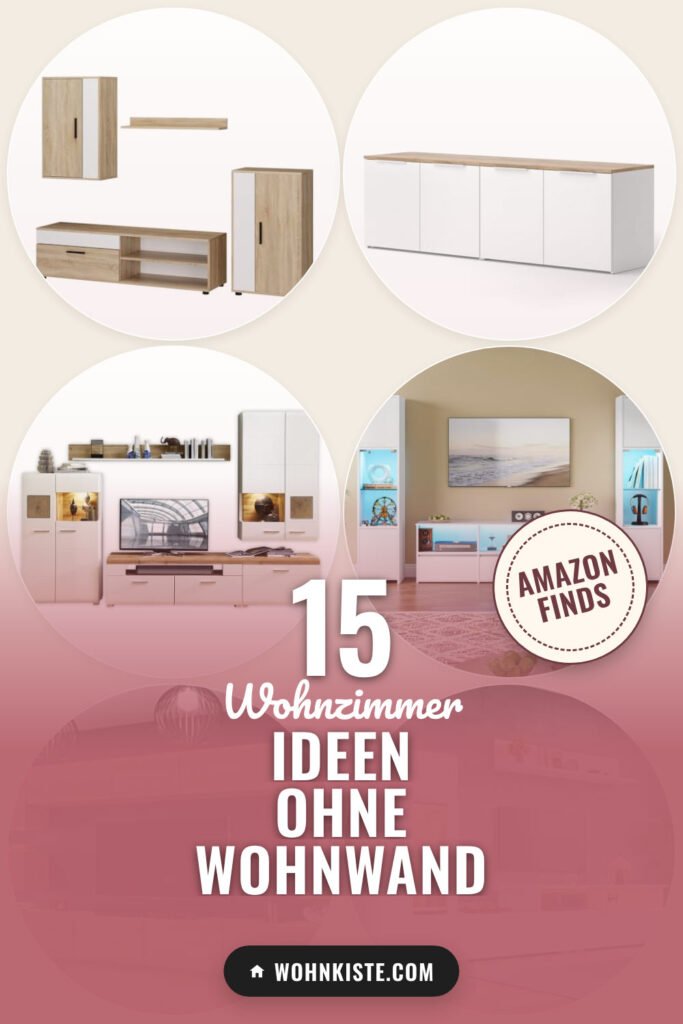 Wohnzimmer Ideen ohne Wohnwand: 15 Amazon-Finds, die sich wirklich lohnen