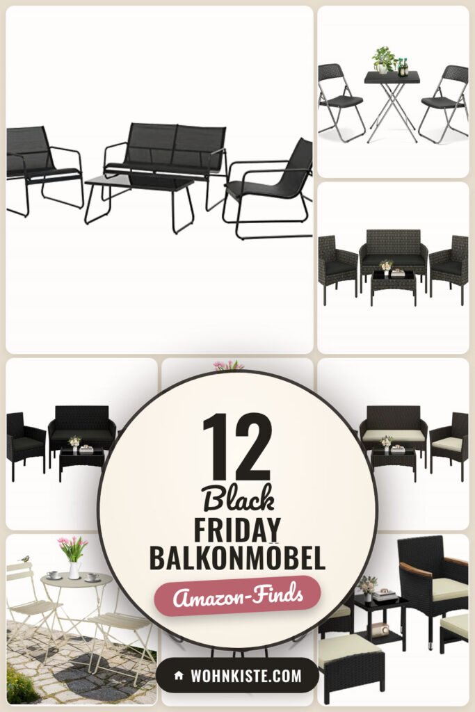 Black Friday Balkonmöbel: 12 Amazon-Finds, die den Alltag leichter machen