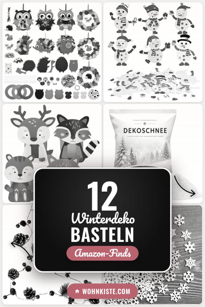 Winterdeko basteln: 12 Amazon-Finds, die sofort Freude machen