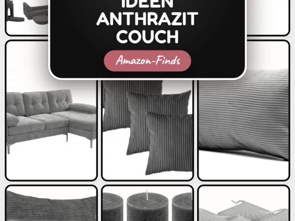 Wohnzimmer Ideen Anthrazit Couch: 25 Amazon-Finds, die sich wirklich lohnen