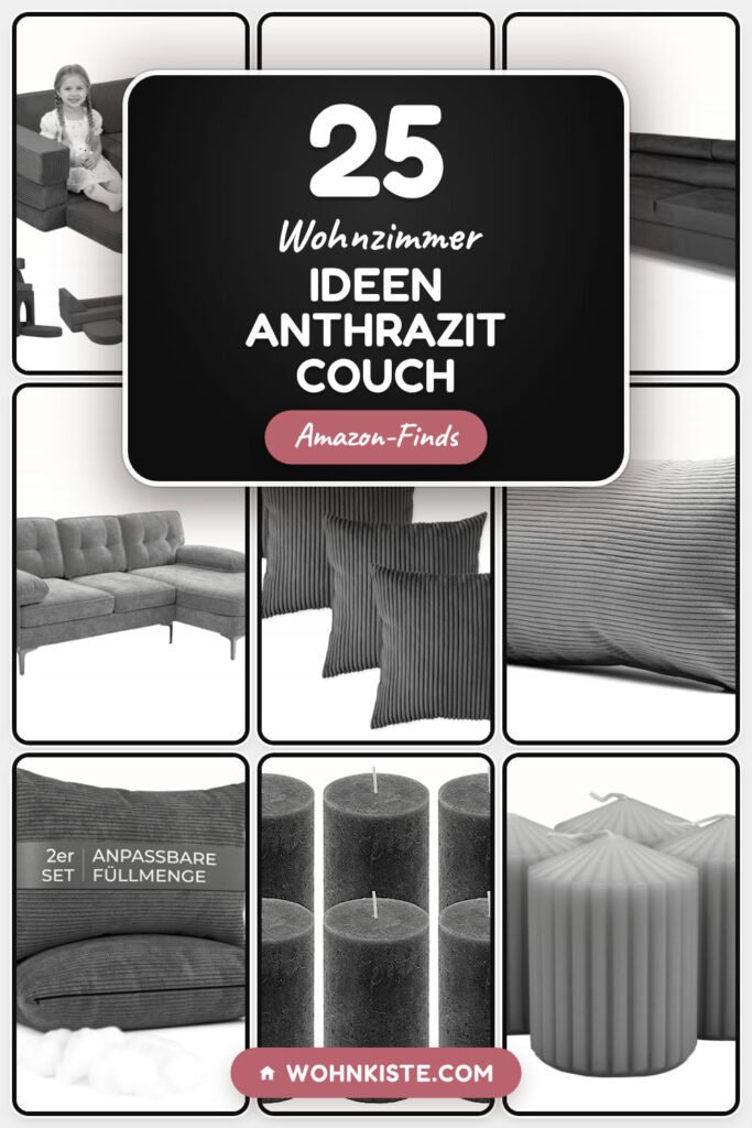 Wohnzimmer Ideen Anthrazit Couch: 25 Amazon-Finds, die sich wirklich lohnen