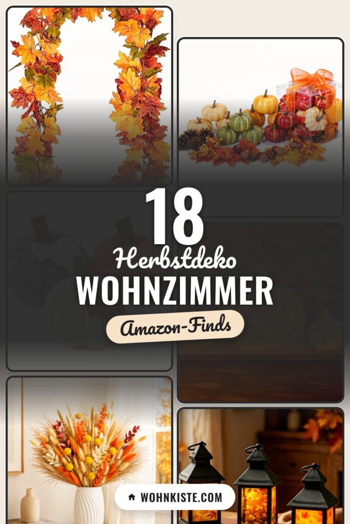 Herbstdeko Wohnzimmer: 18 Amazon-Finds, die sich wirklich lohnen