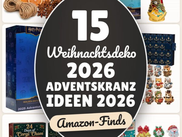 Weihnachtsdeko 2026 Adventskranz Ideen 2026: 15 Amazon-Finds