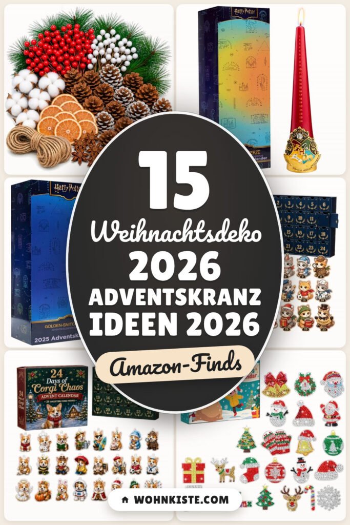 Weihnachtsdeko 2026 Adventskranz Ideen 2026: 15 Amazon-Finds