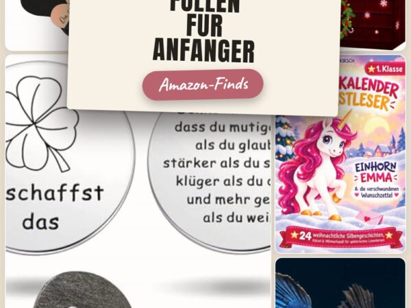 Adventskalender füllen für Anfänger: 10 Amazon-Finds