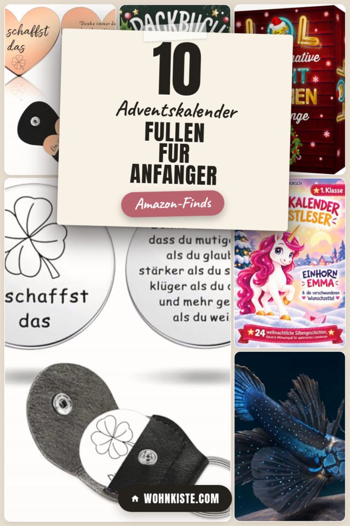 Adventskalender füllen für Anfänger: 10 Amazon-Finds