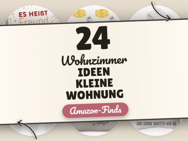 Wohnzimmer Ideen kleine Wohnung: 24 Amazon-Finds, die sich wirklich lohnen