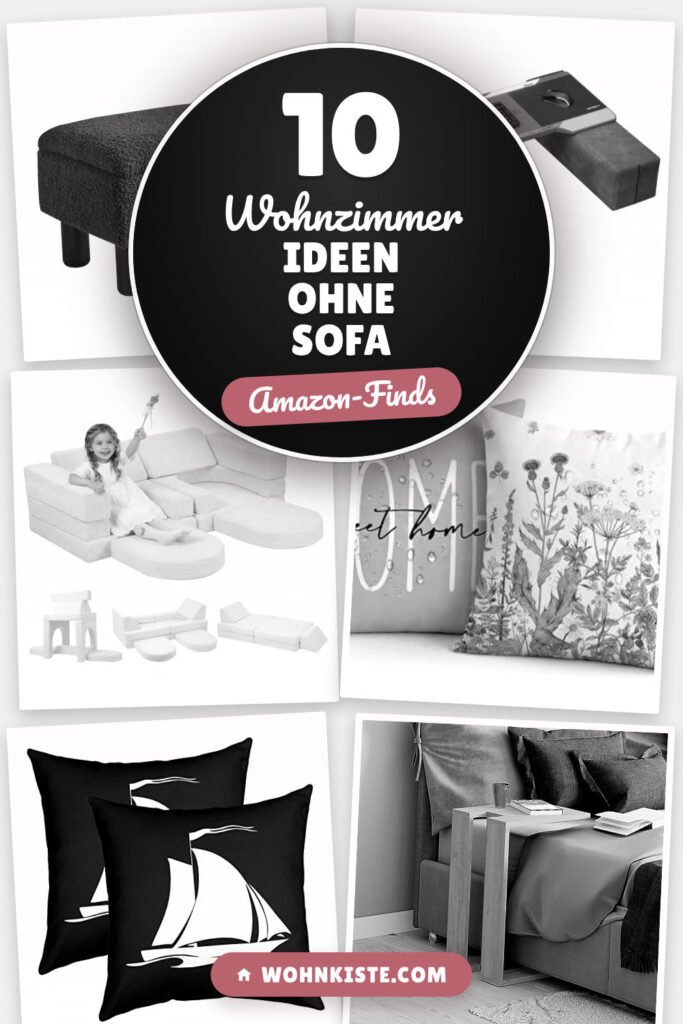 Wohnzimmer Ideen ohne Sofa: 10 Amazon-Finds, die jeden Cent wert sind