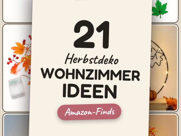Herbstdeko Wohnzimmer Ideen: 21 Amazon-Finds, die jeder braucht
