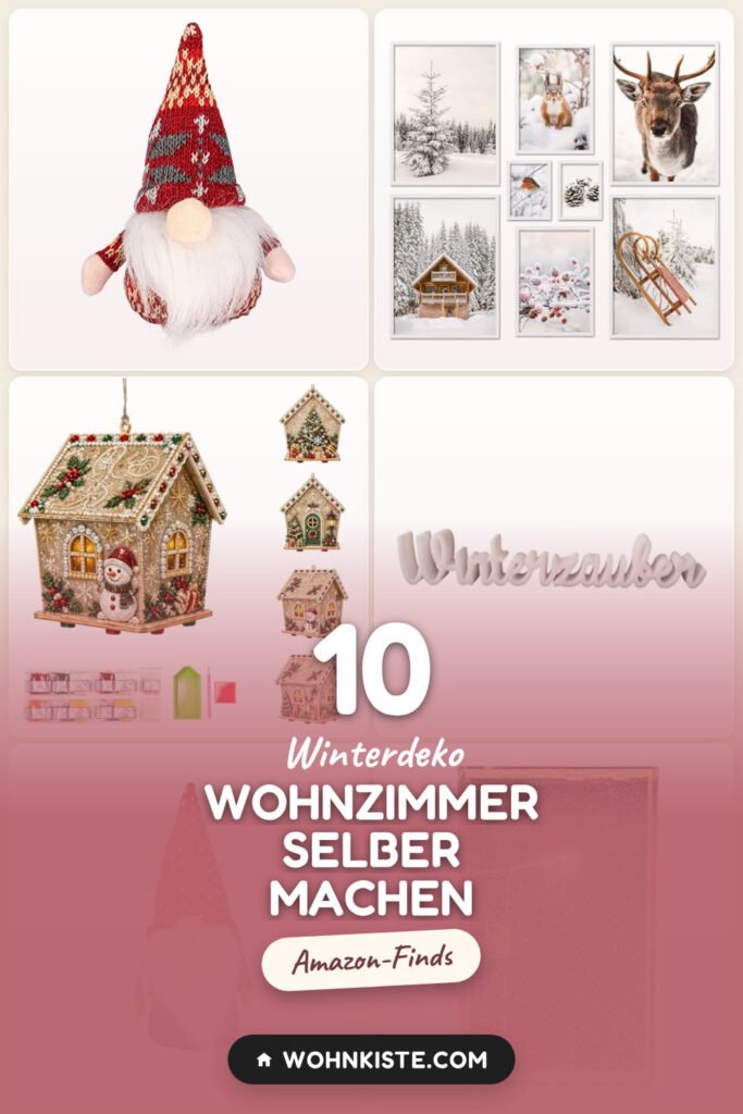Winterdeko Wohnzimmer selber machen: 10 Amazon-Finds