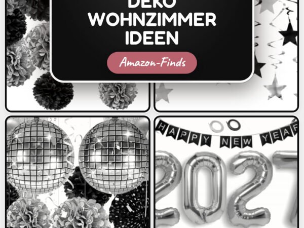 Silvester Deko Wohnzimmer Ideen: 5 Amazon-Finds, die du lieben wirst