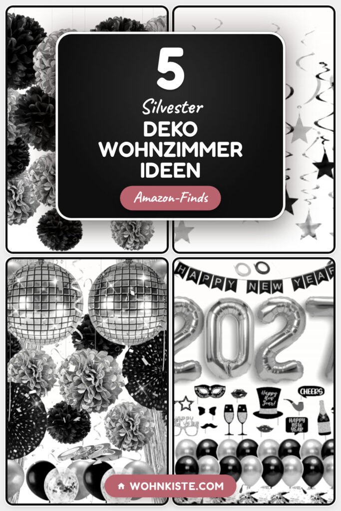 Silvester Deko Wohnzimmer Ideen: 5 Amazon-Finds, die du lieben wirst