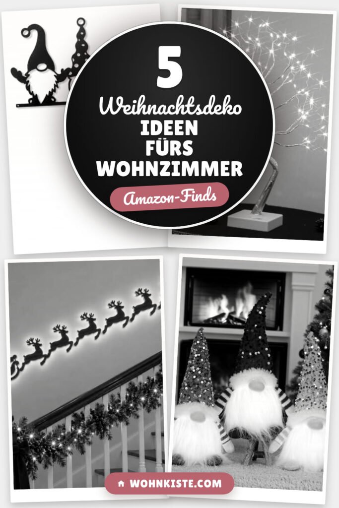 Weihnachtsdeko Ideen fürs Wohnzimmer: 5 Amazon-Finds