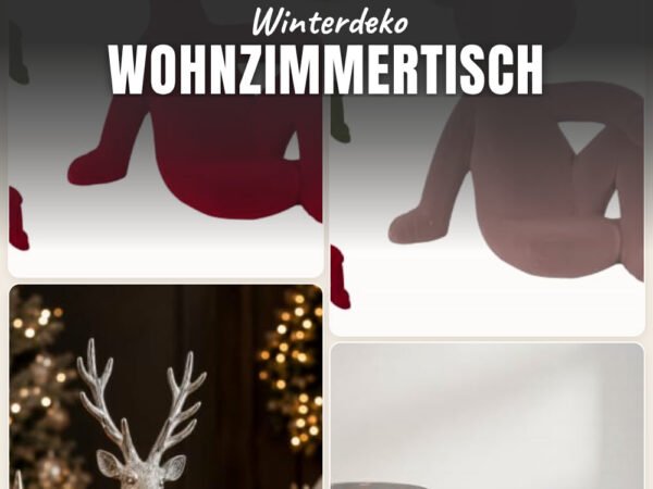 Winterdeko Wohnzimmertisch: 5 Amazon-Finds, die jeden Cent wert sind