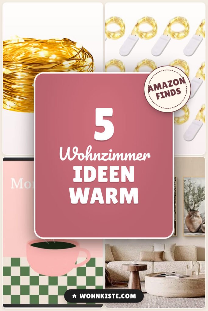 Wohnzimmer Ideen warm: 5 Amazon-Finds, die den Alltag leichter machen