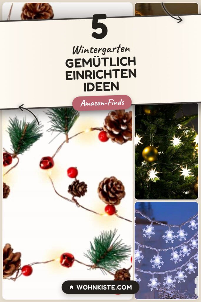Wintergarten gemütlich einrichten Ideen: 5 Amazon-Finds, die jeder braucht
