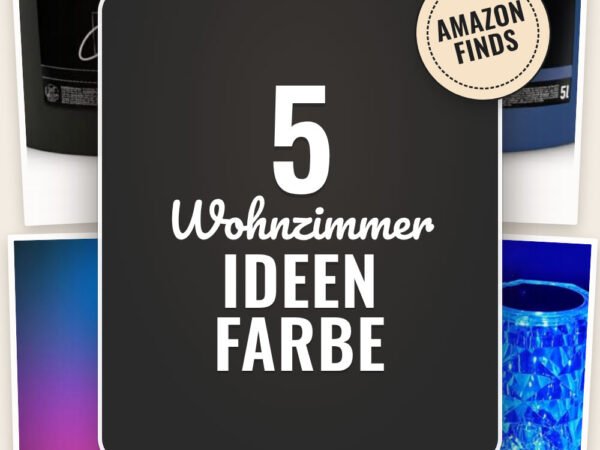 Wohnzimmer Ideen Farbe: 5 Amazon-Finds, die jeden Cent wert sind