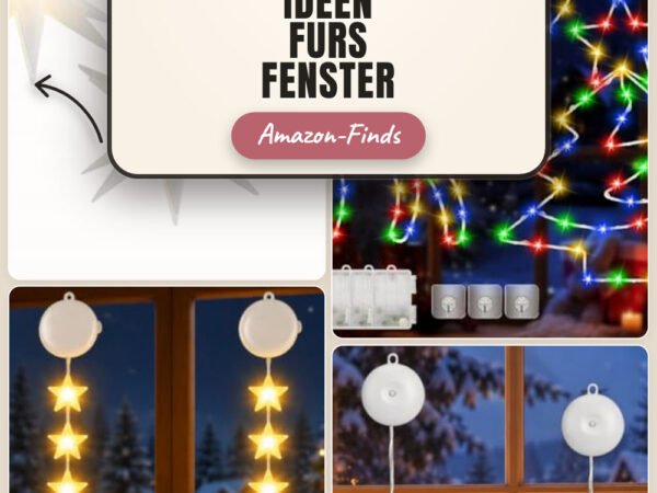 Weihnachtsdeko Ideen fürs Fenster: 5 Amazon-Finds, die du lieben wirst
