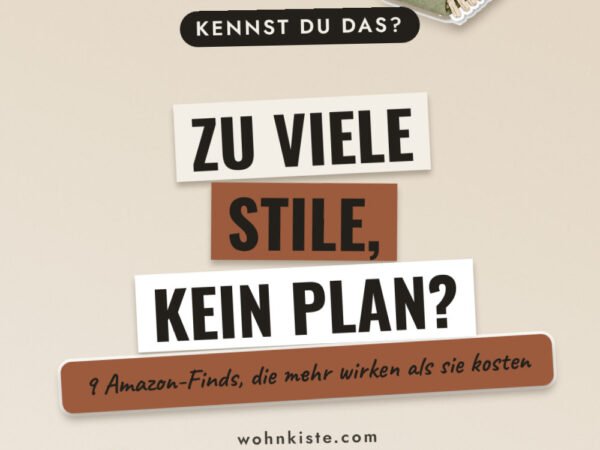 Wohnzimmer Ideen komplett: 9 Amazon-Finds, alles abgestimmt
